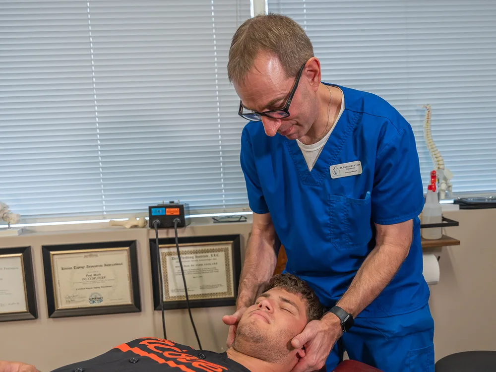 Towson Integrative Health in Towson — First adjustment
