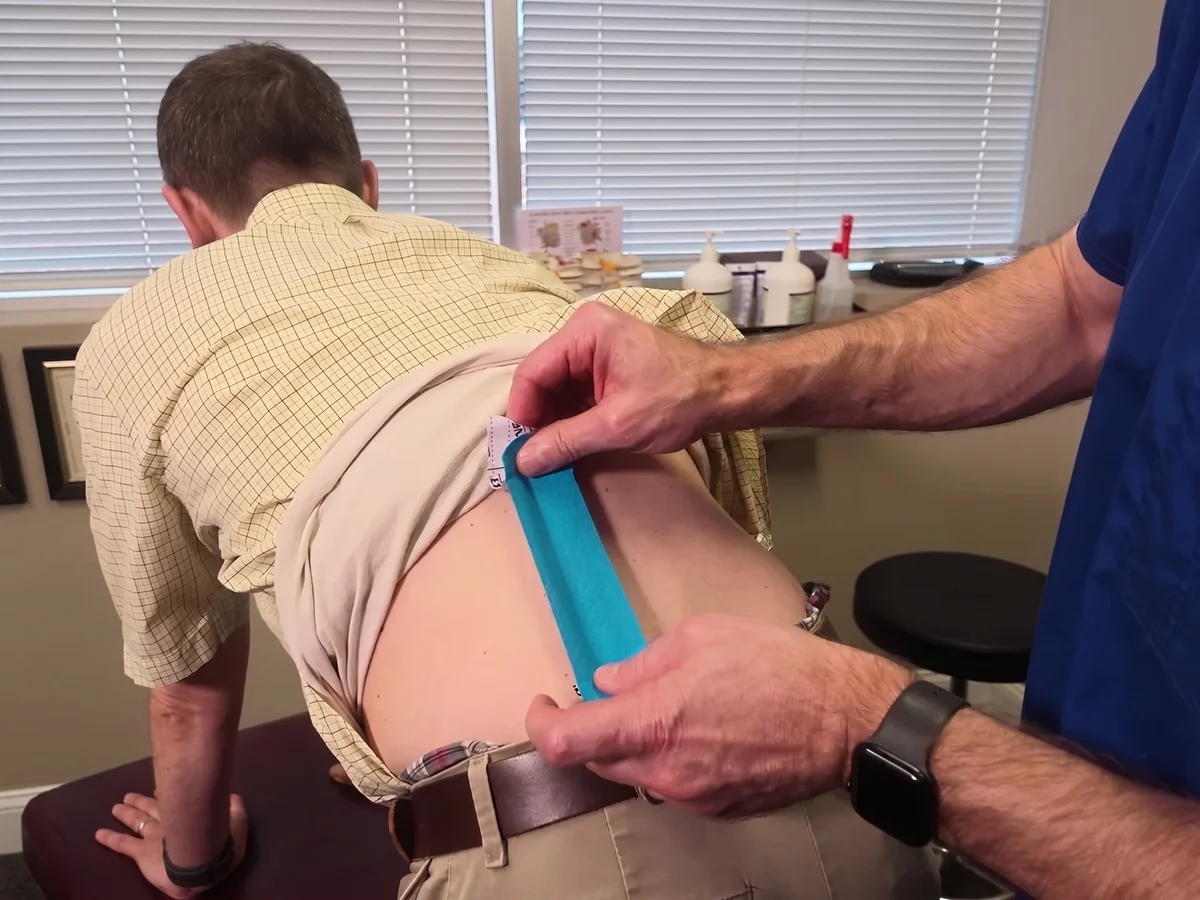 Kinesio Taping at Towson Integrative Health in Towson
