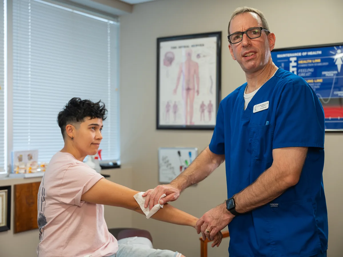 Chiropractic care for bursitis at Towson Integrative Health in Towson
