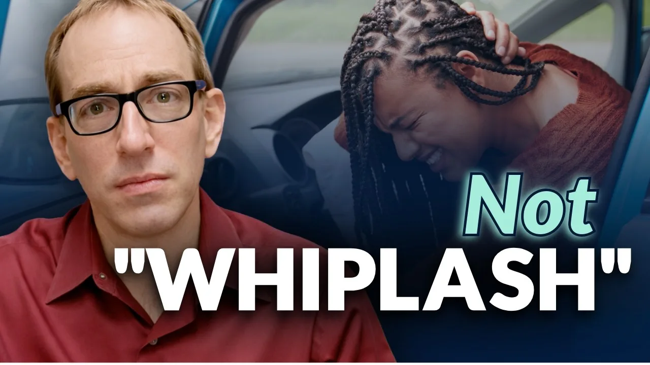 “Whiplash” Is the Wrong Term — Here’s What Really Happens