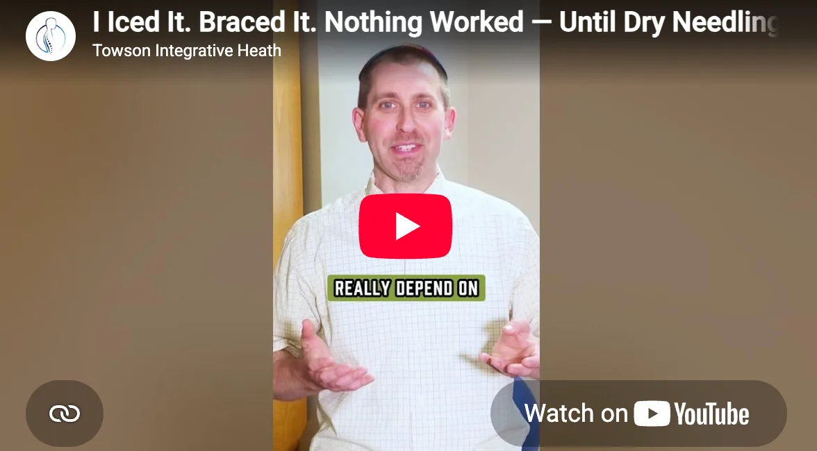 I Iced It. Braced It. Nothing Worked — Until Dry Needling